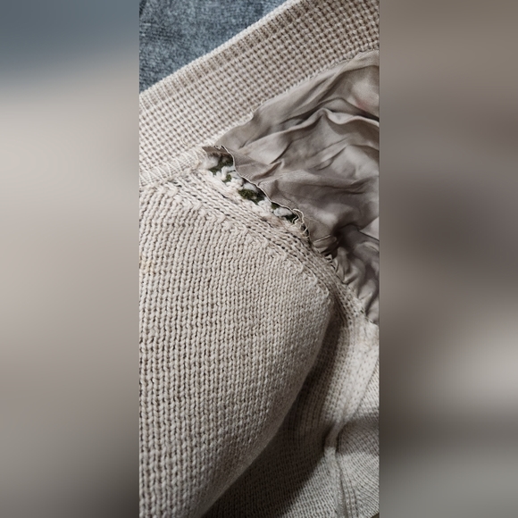 Vintage Baskins Made in Italy men's brown green sweater cardigan size La… - Picture 11 of 15